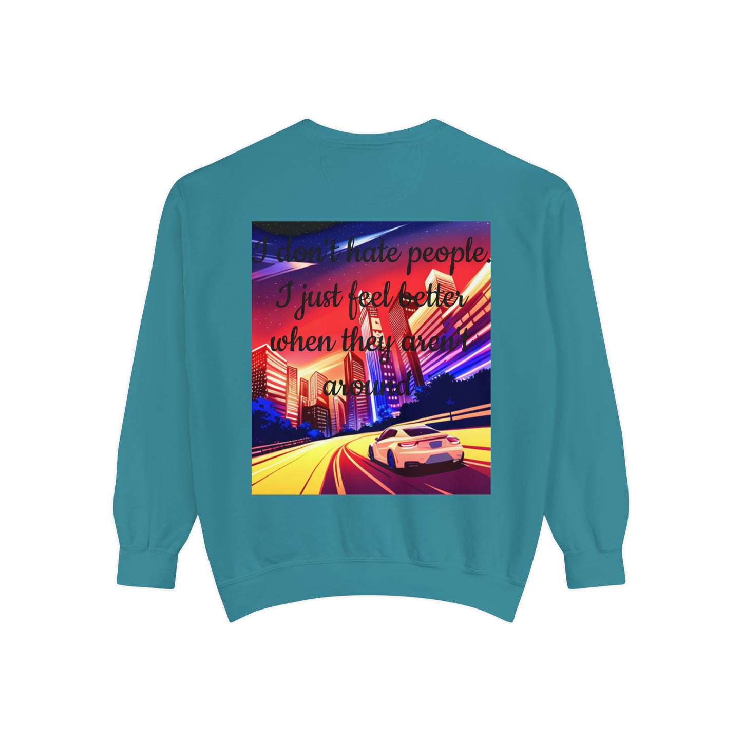 Unisex Garment-Dyed Sweatshirt