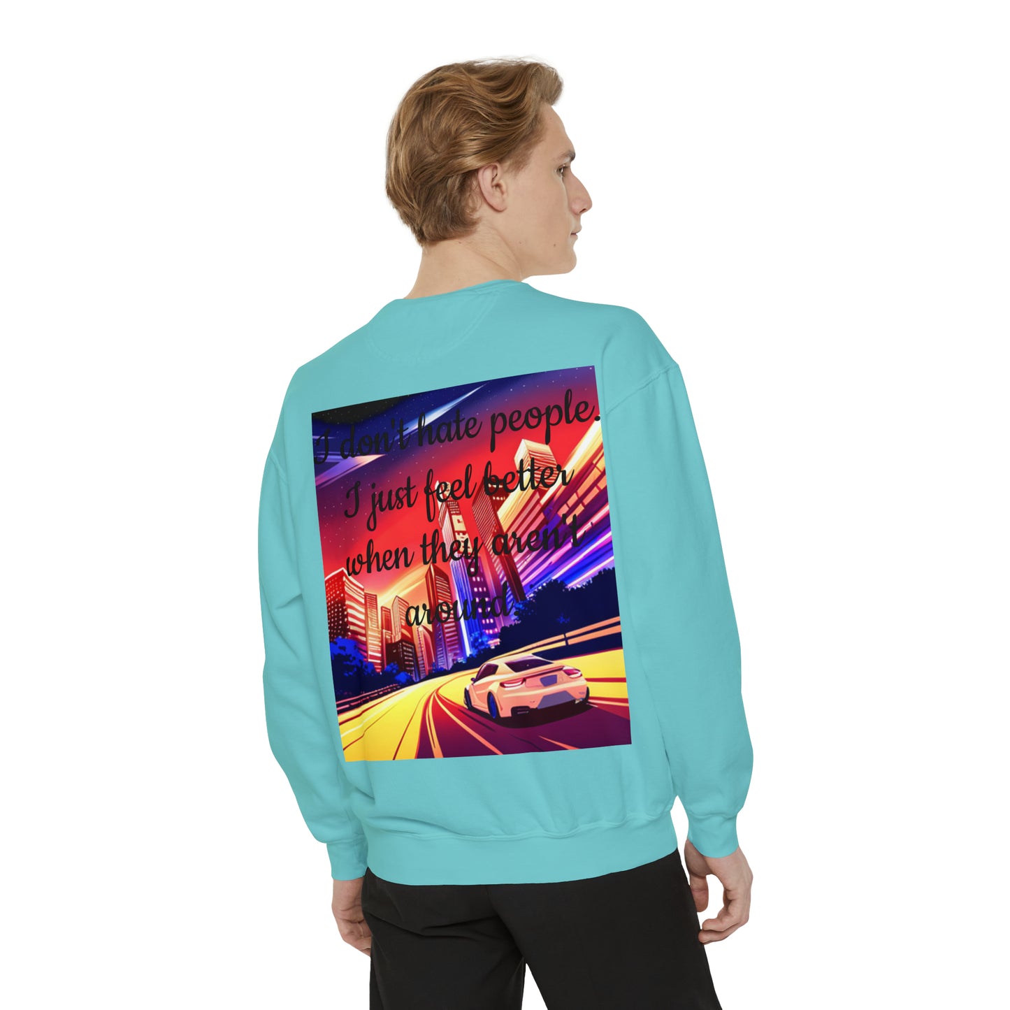 Unisex Garment-Dyed Sweatshirt