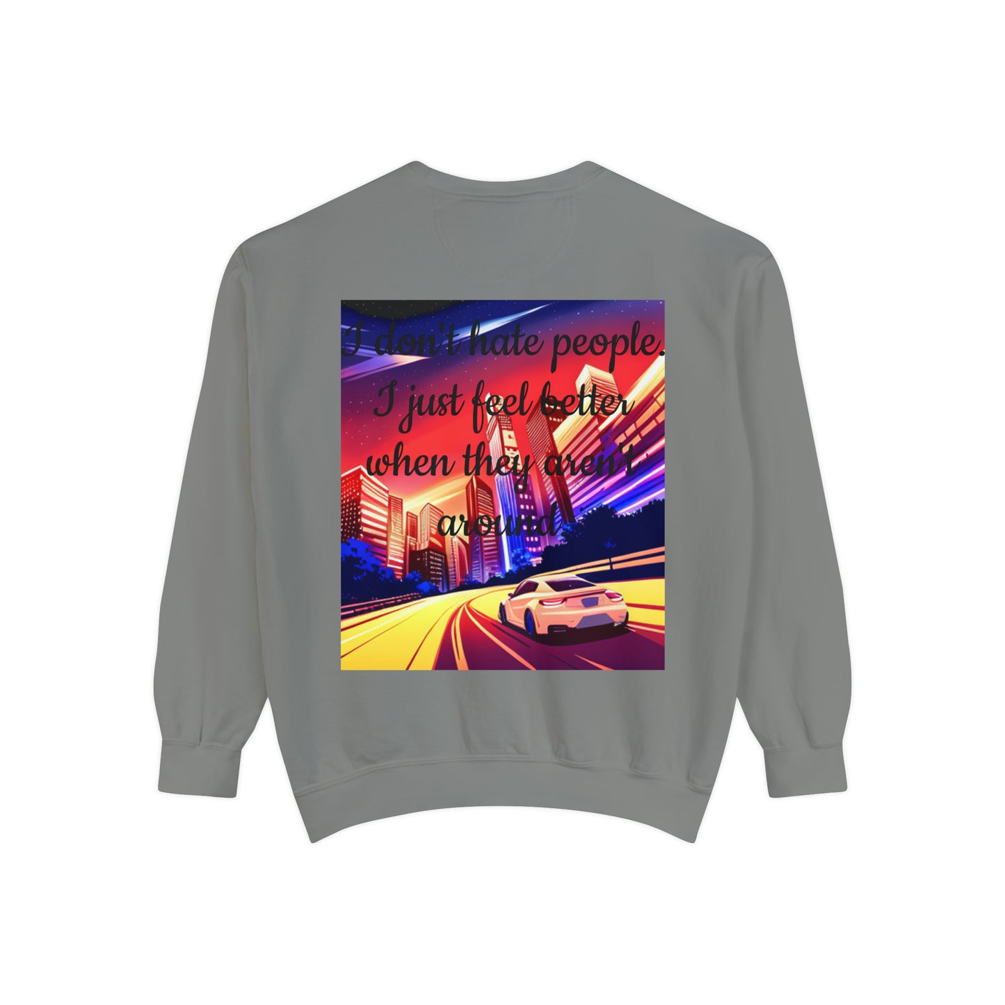 Unisex Garment-Dyed Sweatshirt