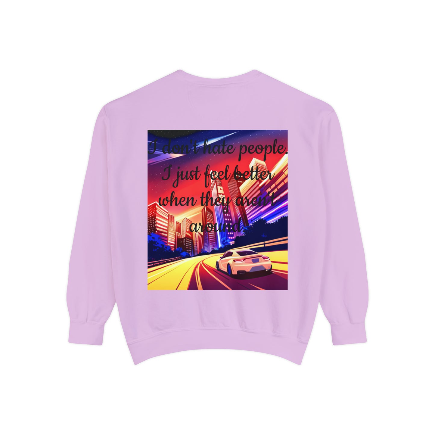 Unisex Garment-Dyed Sweatshirt