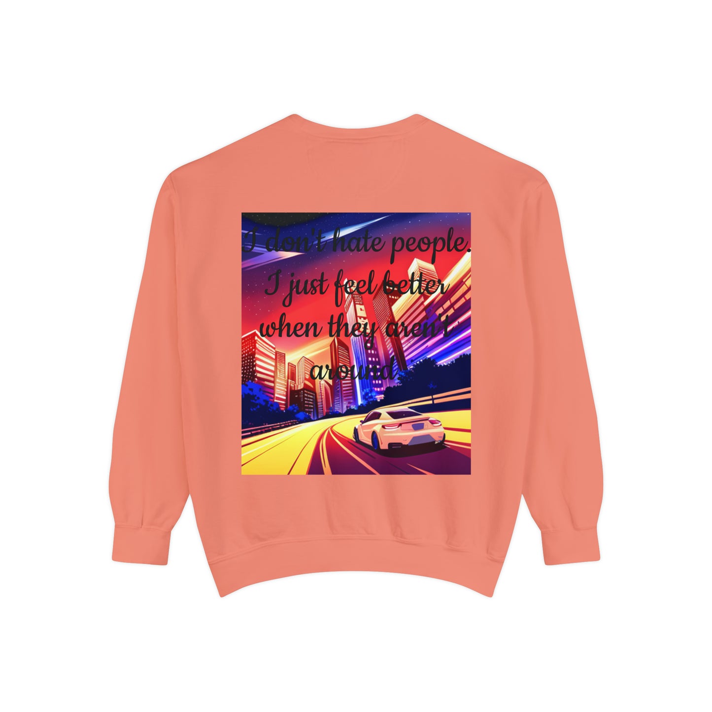 Unisex Garment-Dyed Sweatshirt