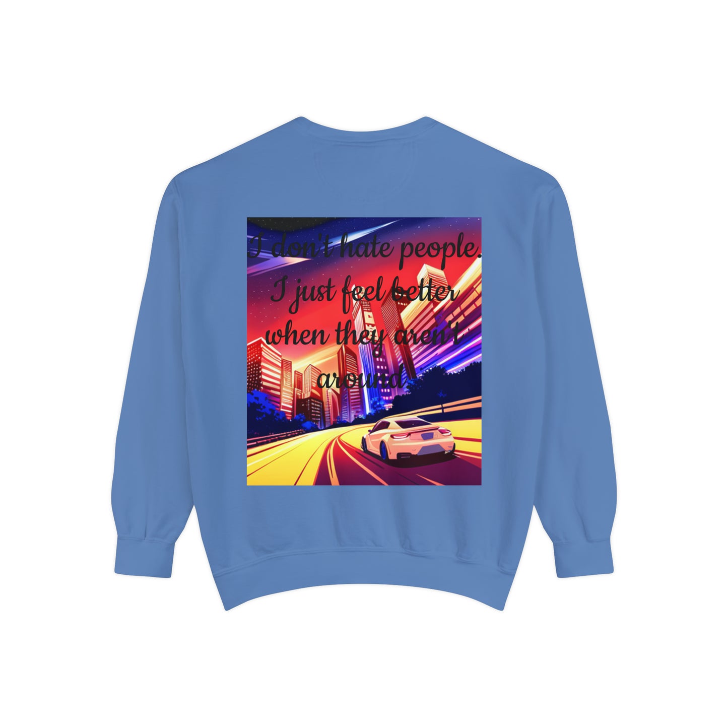 Unisex Garment-Dyed Sweatshirt