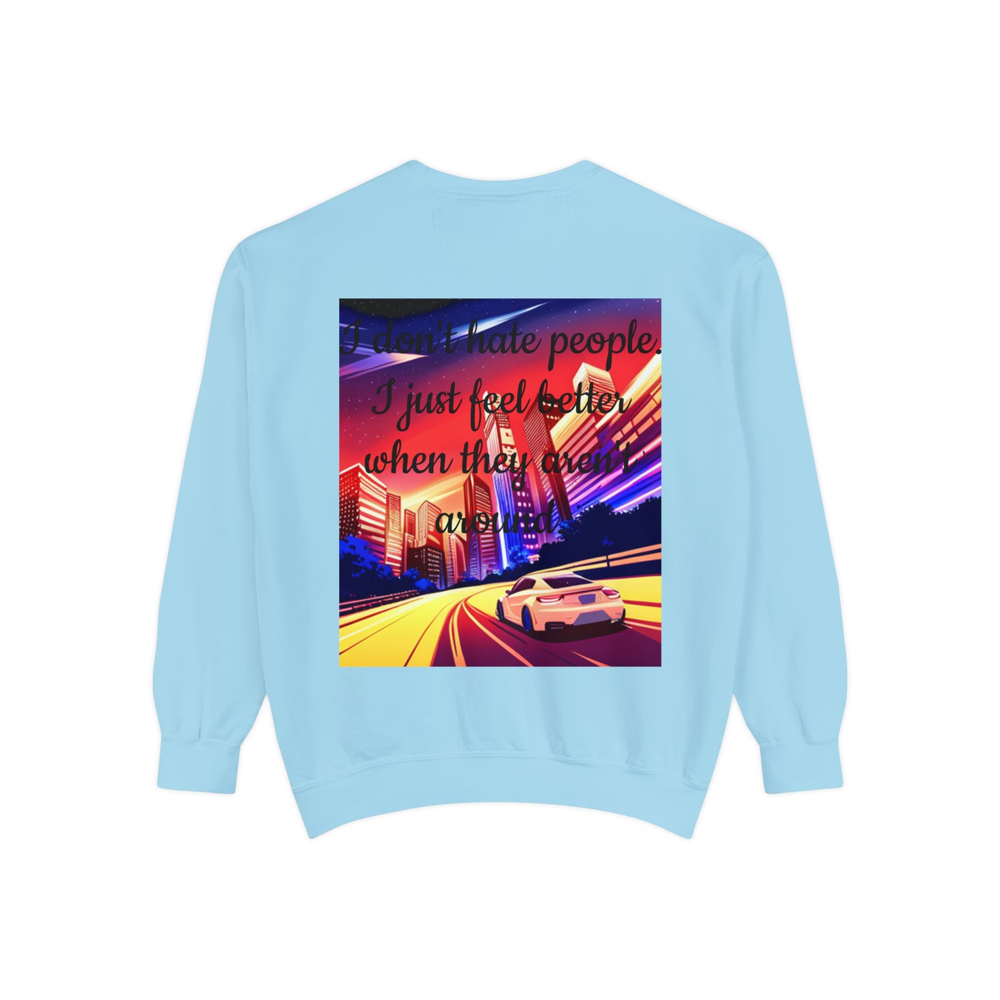 Unisex Garment-Dyed Sweatshirt