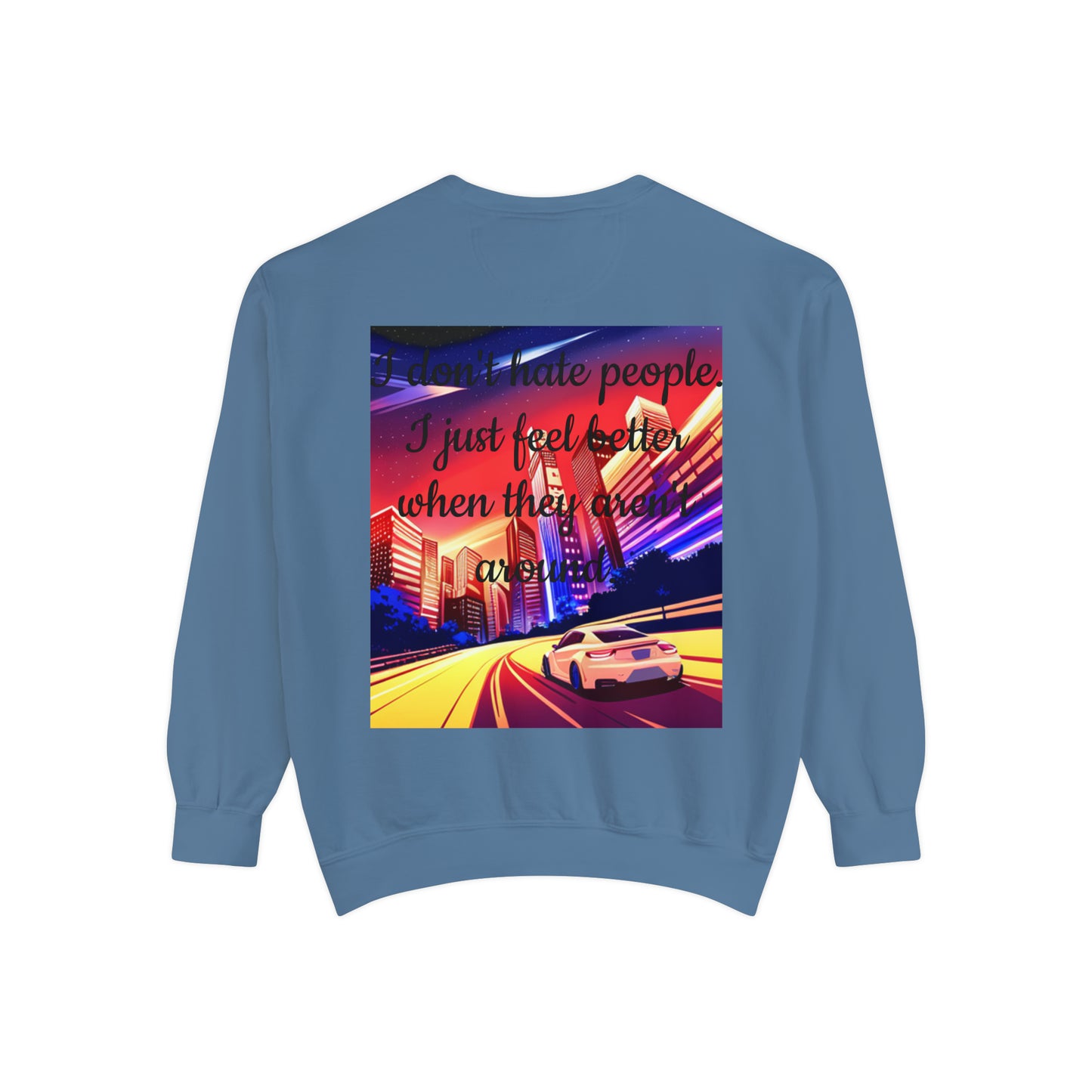 Unisex Garment-Dyed Sweatshirt