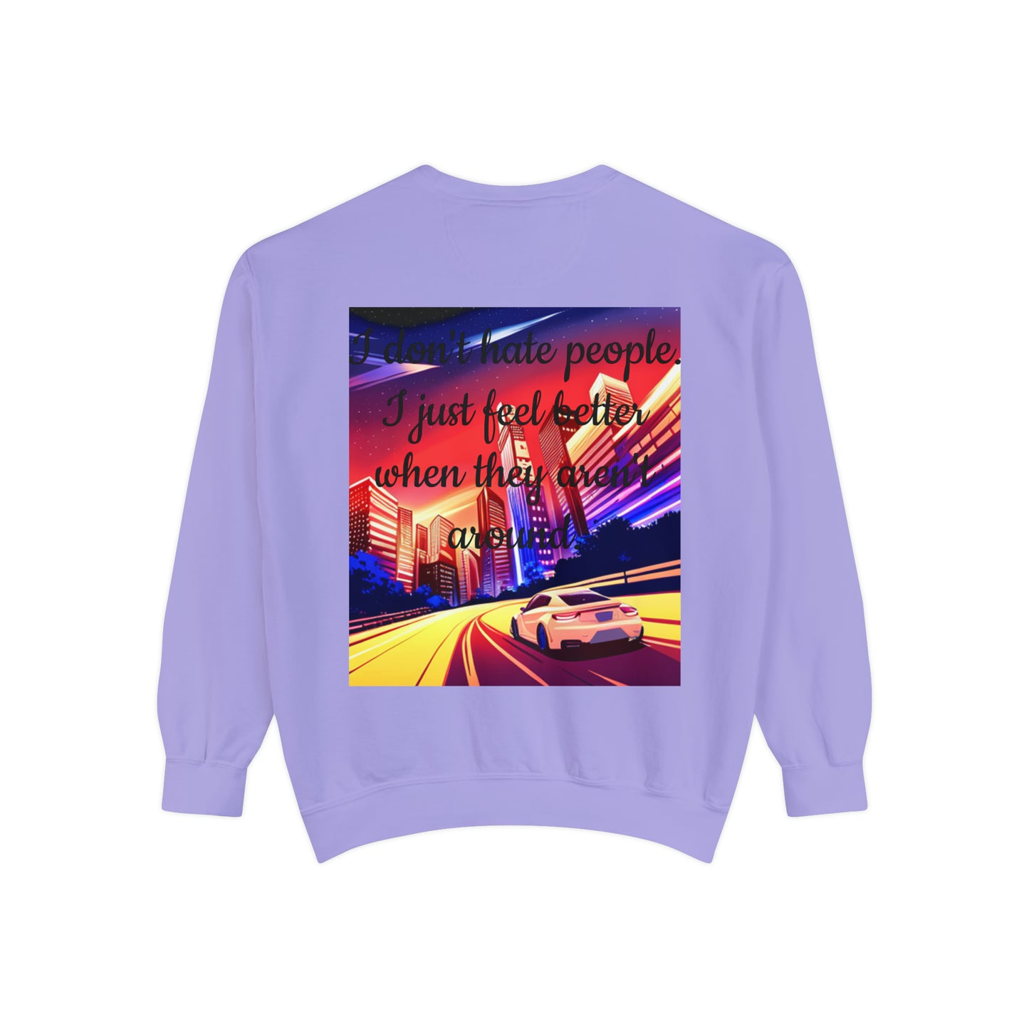 Unisex Garment-Dyed Sweatshirt