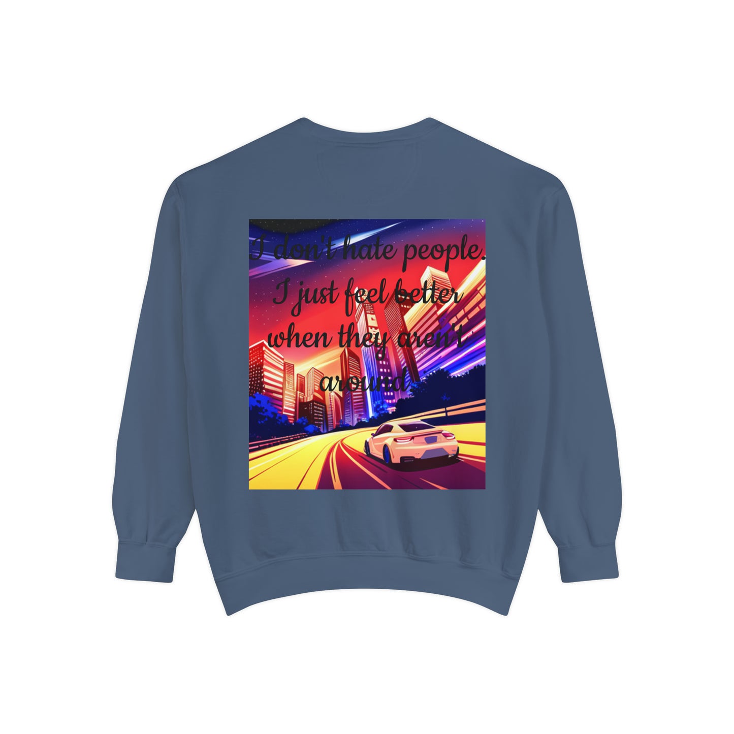 Unisex Garment-Dyed Sweatshirt