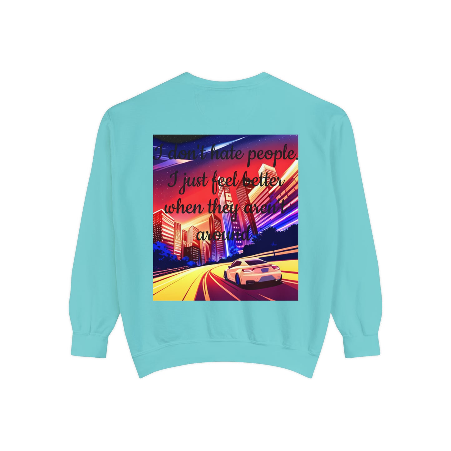 Unisex Garment-Dyed Sweatshirt