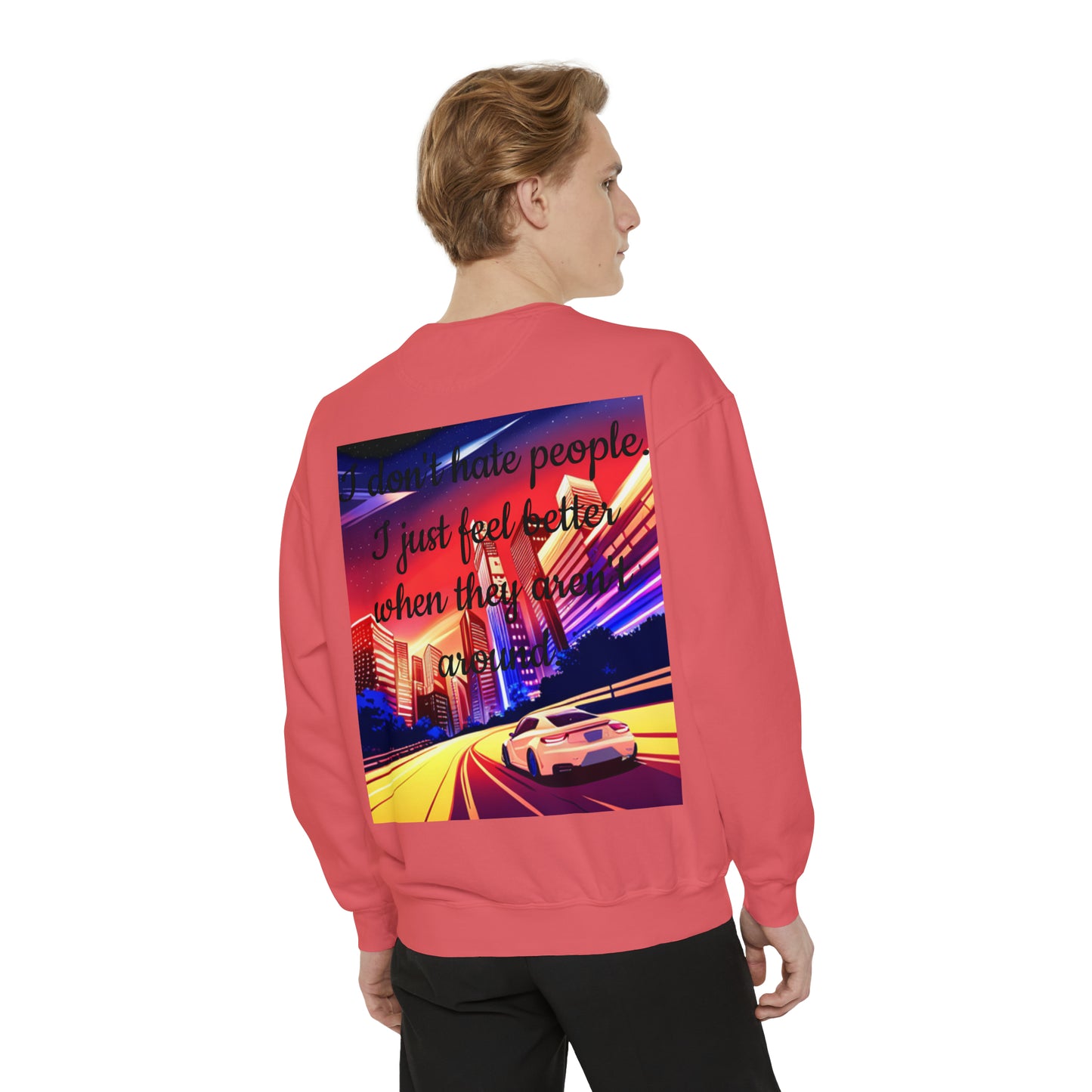 Unisex Garment-Dyed Sweatshirt