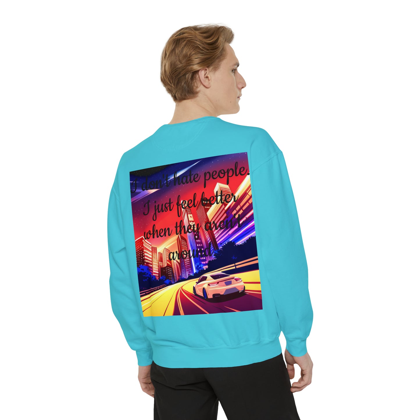 Unisex Garment-Dyed Sweatshirt