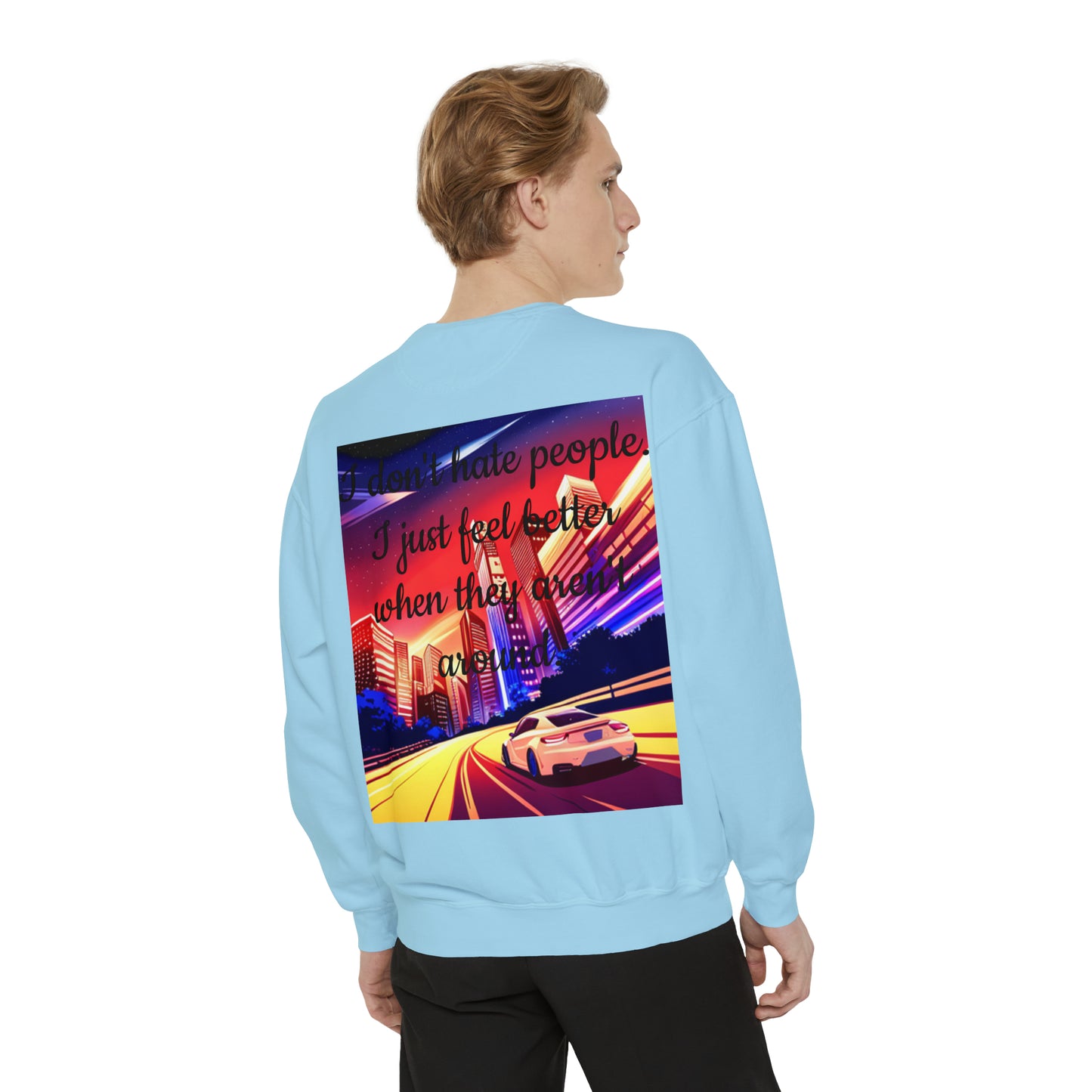 Unisex Garment-Dyed Sweatshirt