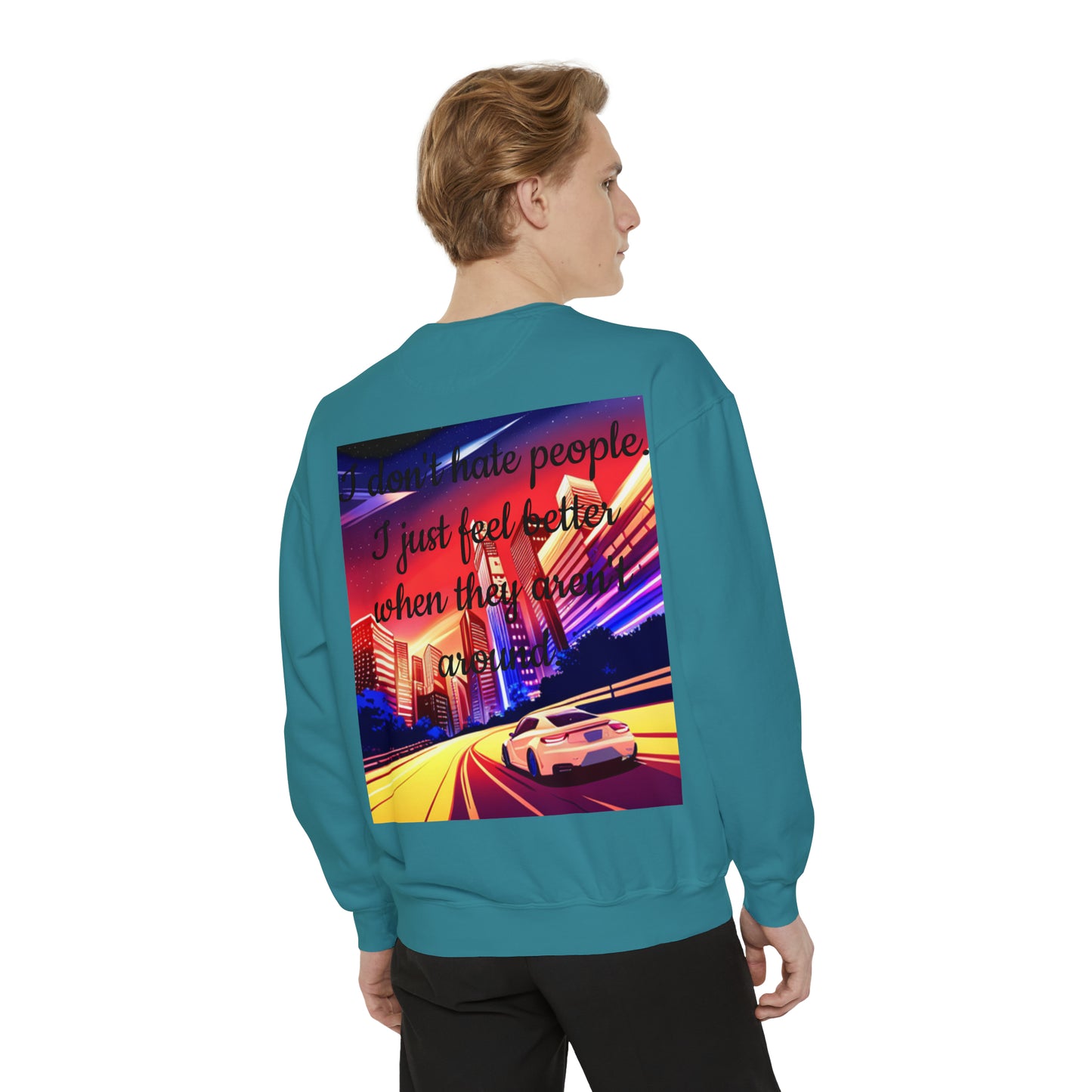 Unisex Garment-Dyed Sweatshirt