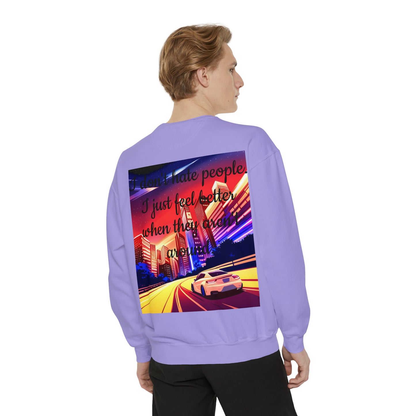 Unisex Garment-Dyed Sweatshirt