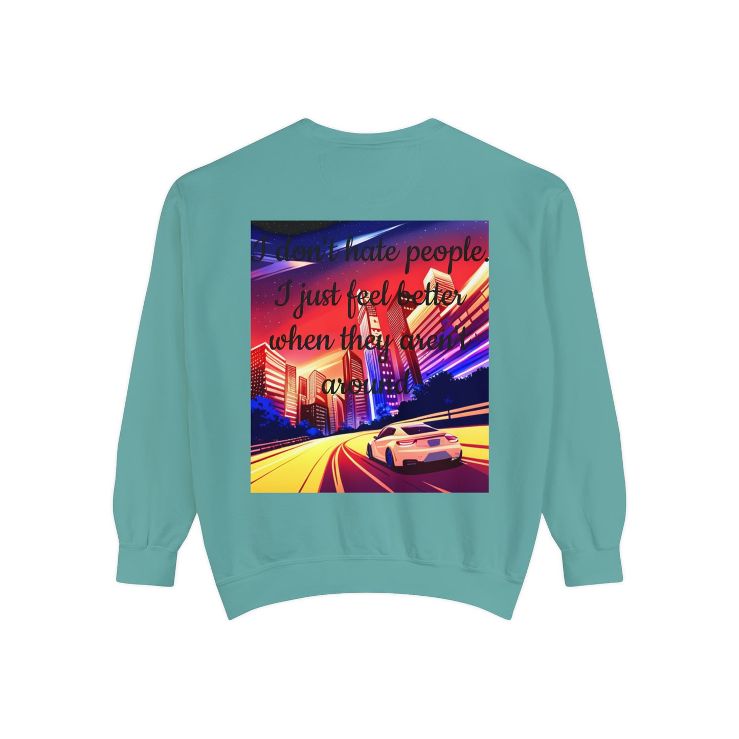 Unisex Garment-Dyed Sweatshirt