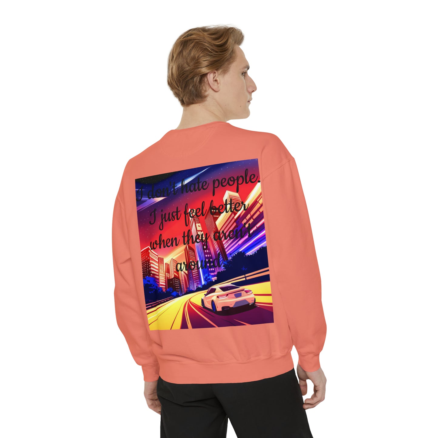 Unisex Garment-Dyed Sweatshirt