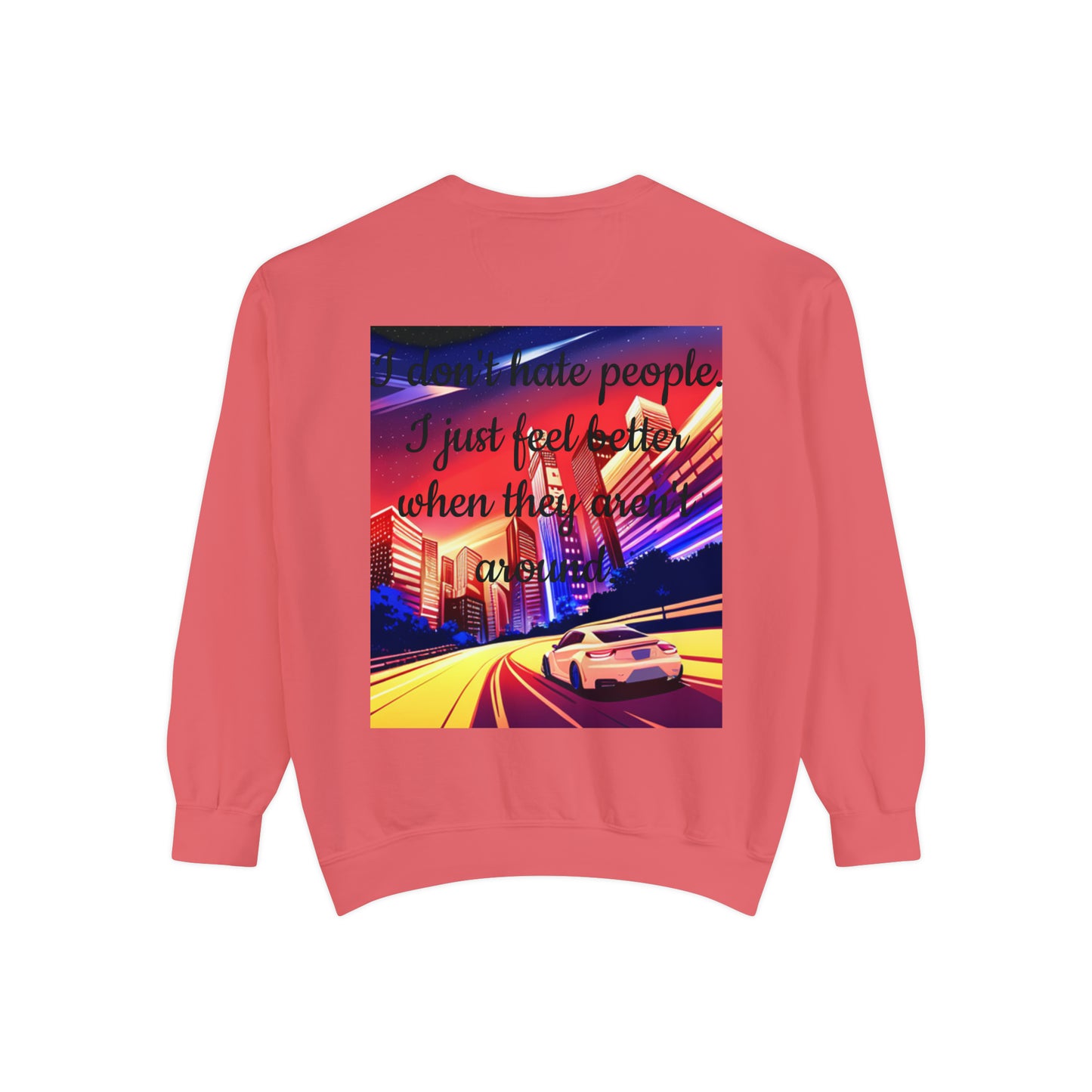 Unisex Garment-Dyed Sweatshirt