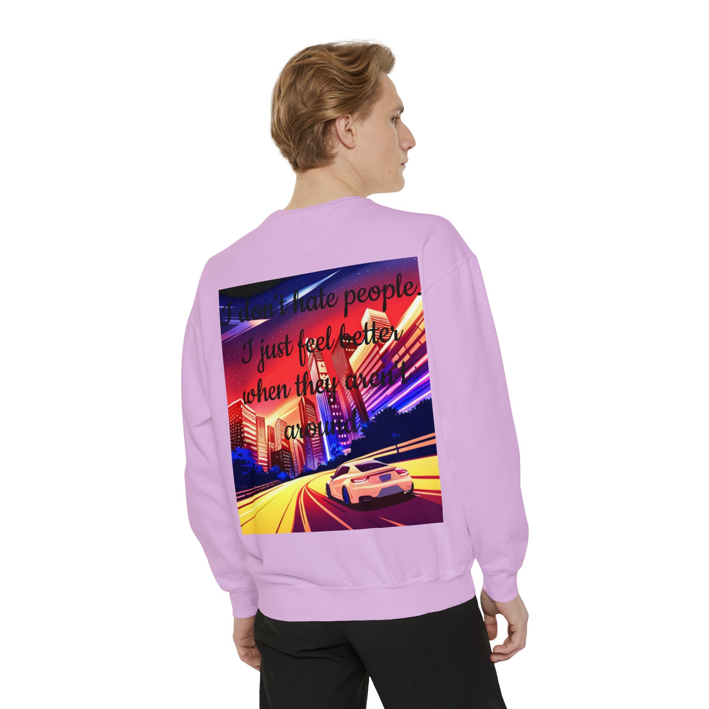 Unisex Garment-Dyed Sweatshirt